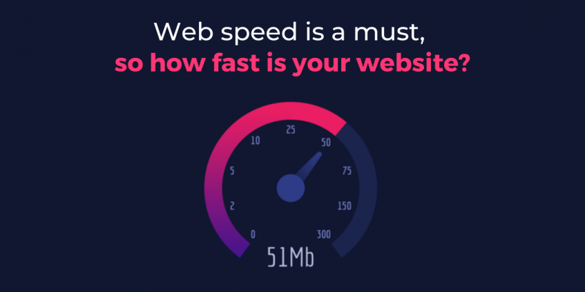Fast web speed is a must, so how fast is your website?