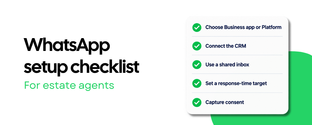 WhatsApp Checklists for Estate Agents